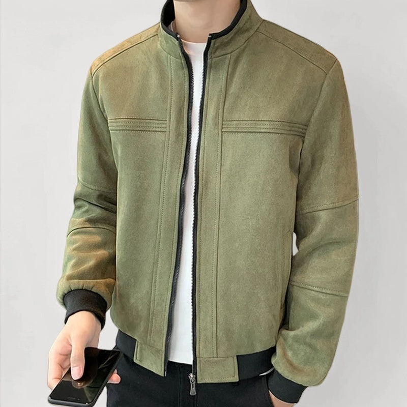 OUTLET Regent Velvet Suede Coat