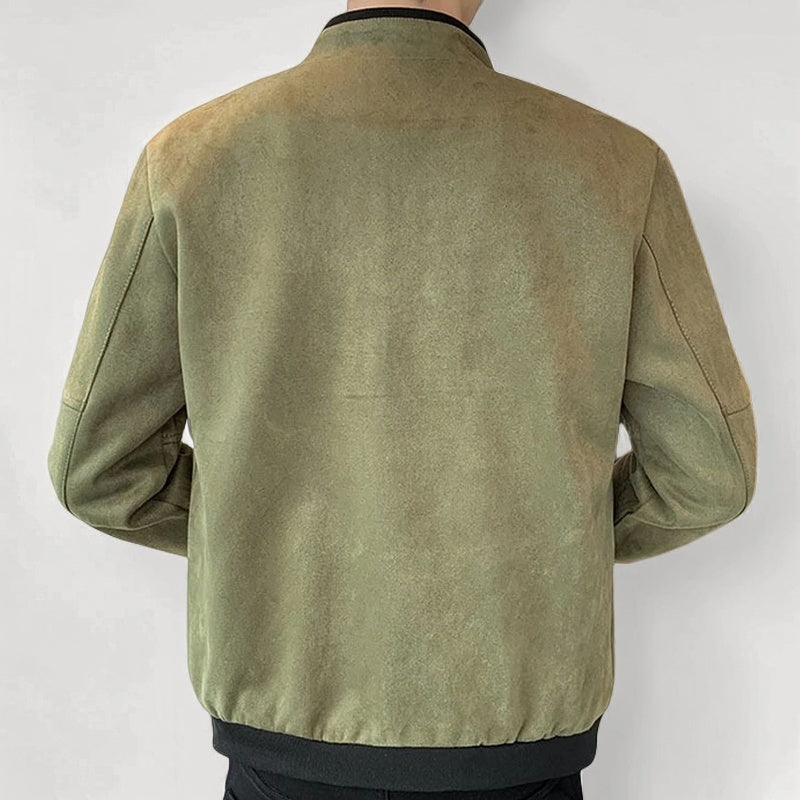 OUTLET Regent Velvet Suede Coat