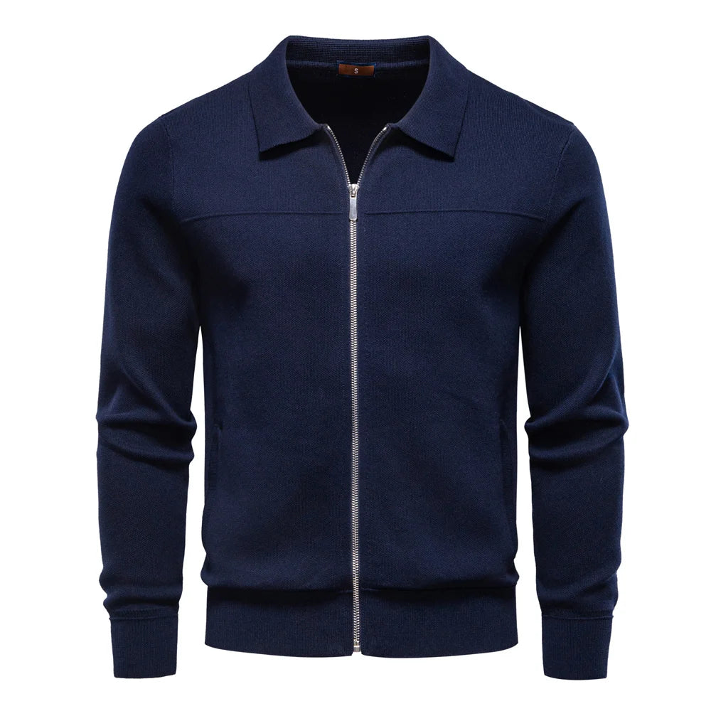 OUTLET Langford Cotton Zip Bomber