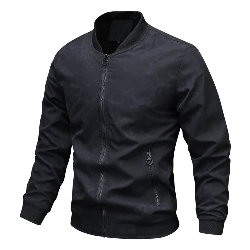 OUTLET Men's Thin Windbreaker Bomber Jacket