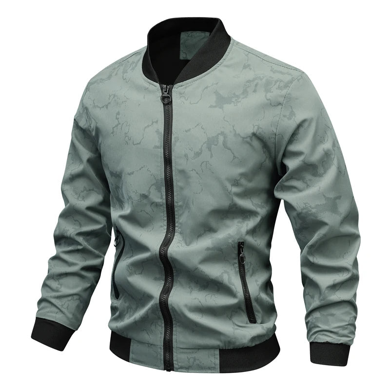 OUTLET Men's Thin Windbreaker Bomber Jacket