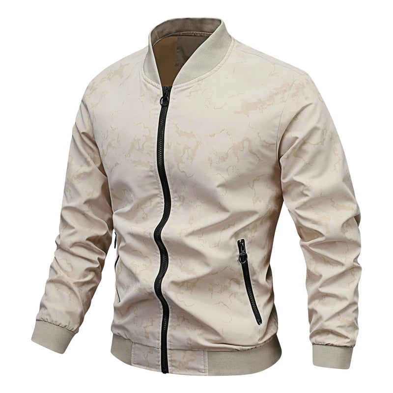 OUTLET Men's Thin Windbreaker Bomber Jacket