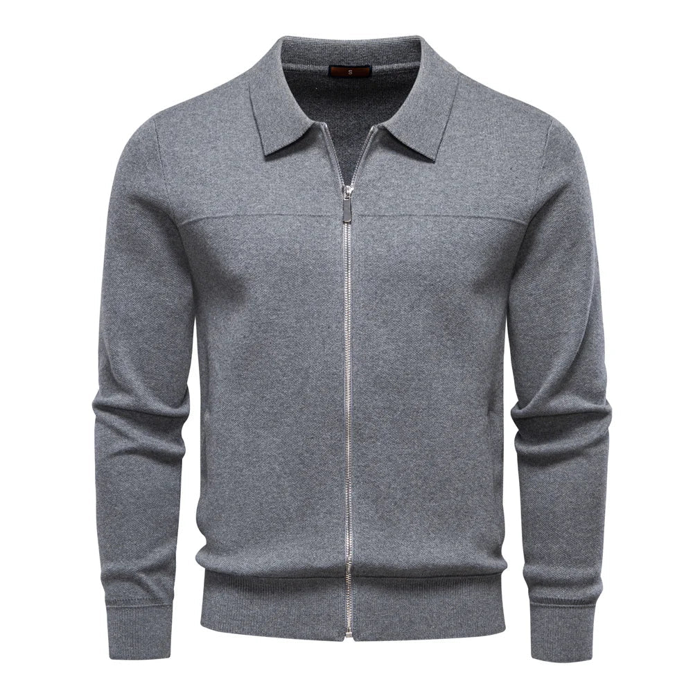 OUTLET Langford Cotton Zip Bomber