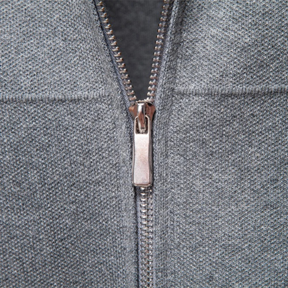 OUTLET Langford Cotton Zip Bomber