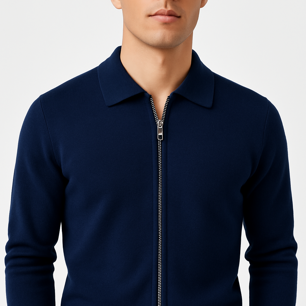 OUTLET Langford Cotton Zip Bomber